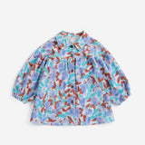 Watercolor All Over Woven Dress (Offwhite)