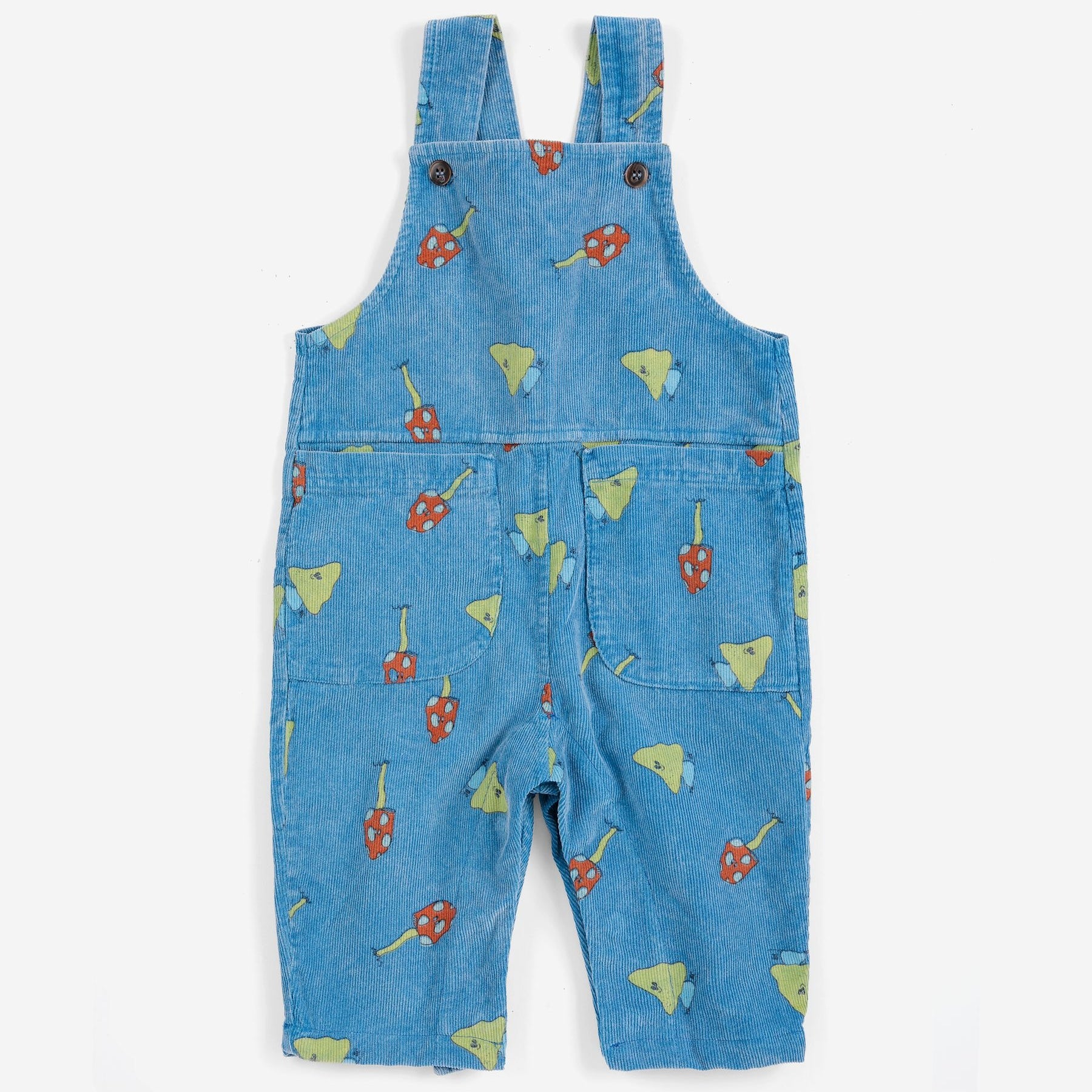 Mush Monster Duo All Over Corduroy Overall (Blue)