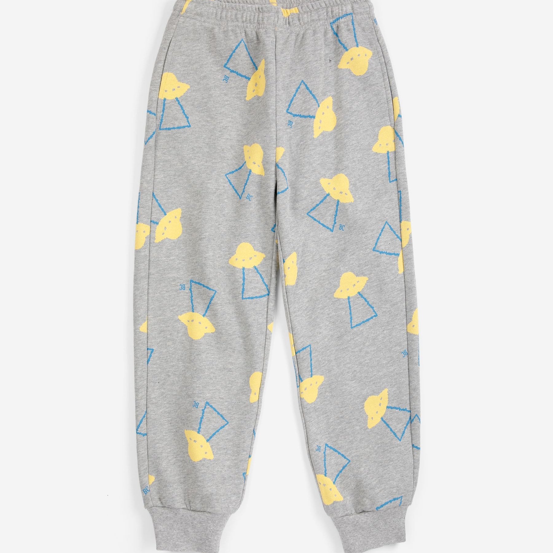 Pixel Abduction All Over Jogging Pants (Light Heather Grey)