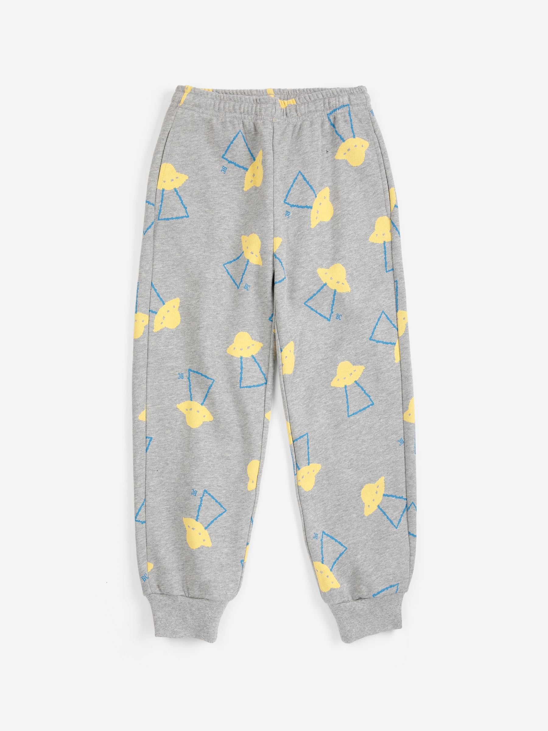 Pixel Abduction All Over Jogging Pants (Light Heather Grey)