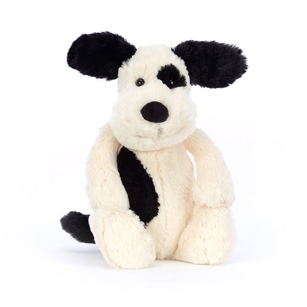 Bashful Rufferty Black & Cream Puppy (Original)