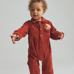 Baby Corduroy Jumpsuit (Ginger)
