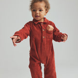 Baby Corduroy Jumpsuit (Ginger)