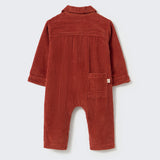 Baby Corduroy Jumpsuit (Ginger)