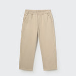Cotton Twill Baby Pants (Stone)