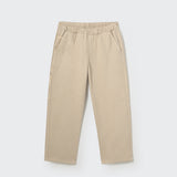 Cotton Twill Baby Pants (Stone)
