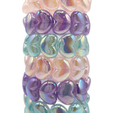 Chunky Heart Bracelets (Assorted Colors)