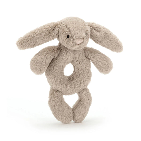 Bashful Bunny Ring Rattle