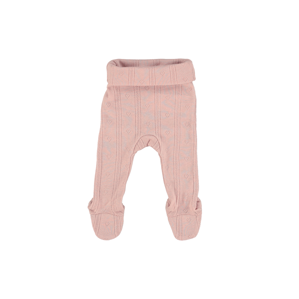 Bebe Footed Legging (Blush)