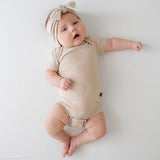 Knotted Bow Headband (Bisque)