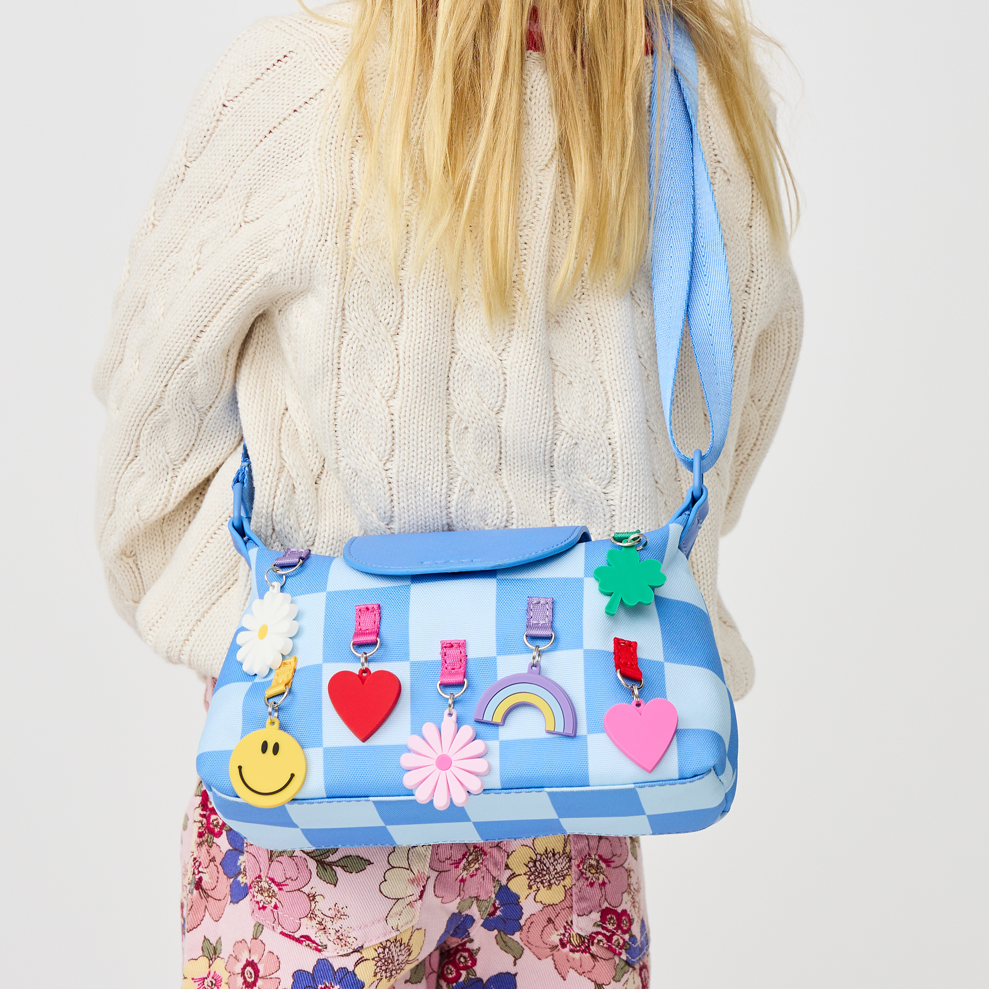 Chelsea Pouchette (Charms Blue Check)