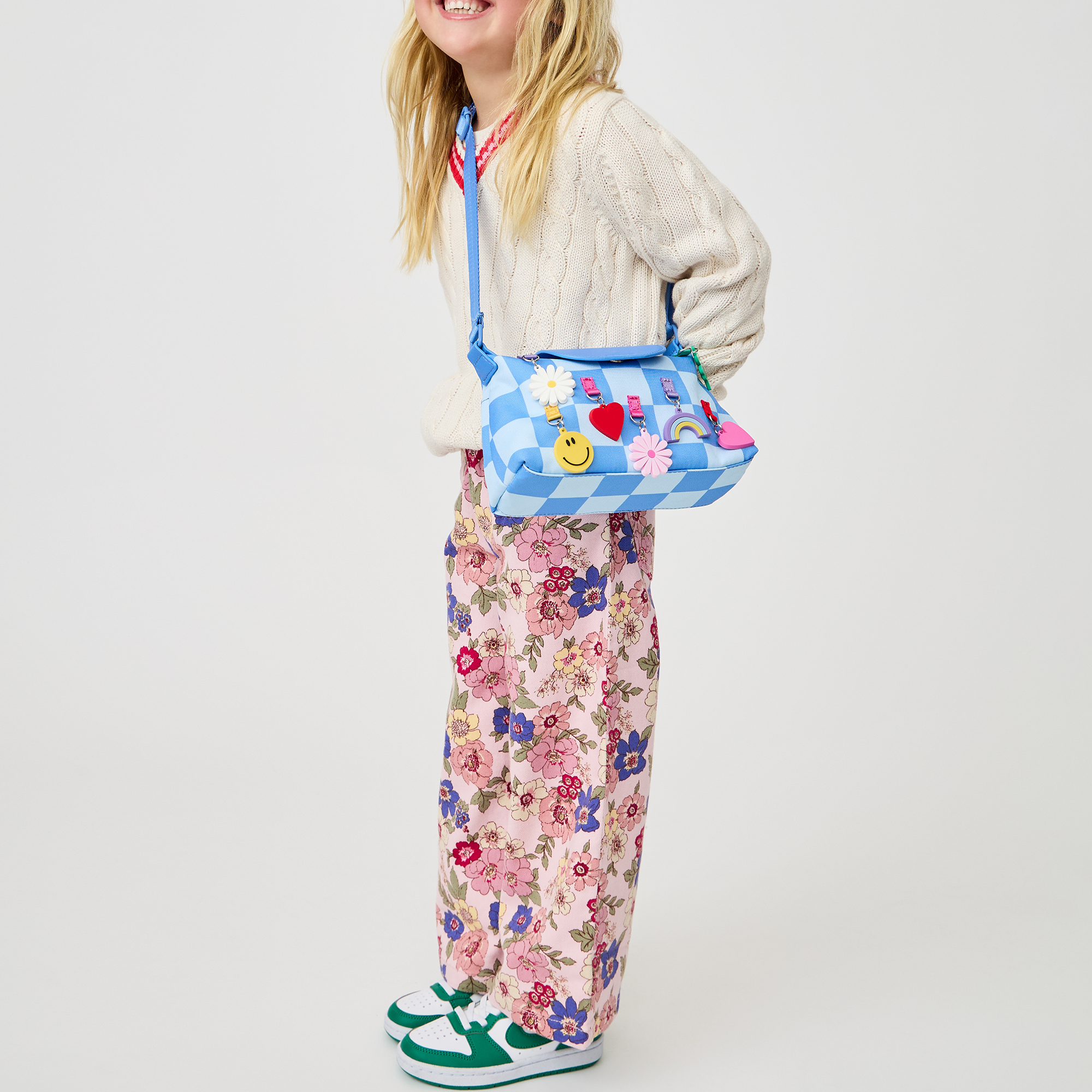 Chelsea Pouchette (Charms Blue Check)