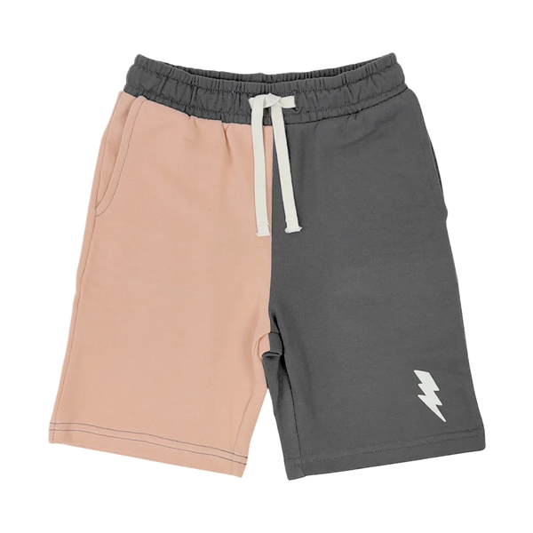 Bolt Sweat Shorts (Coral)
