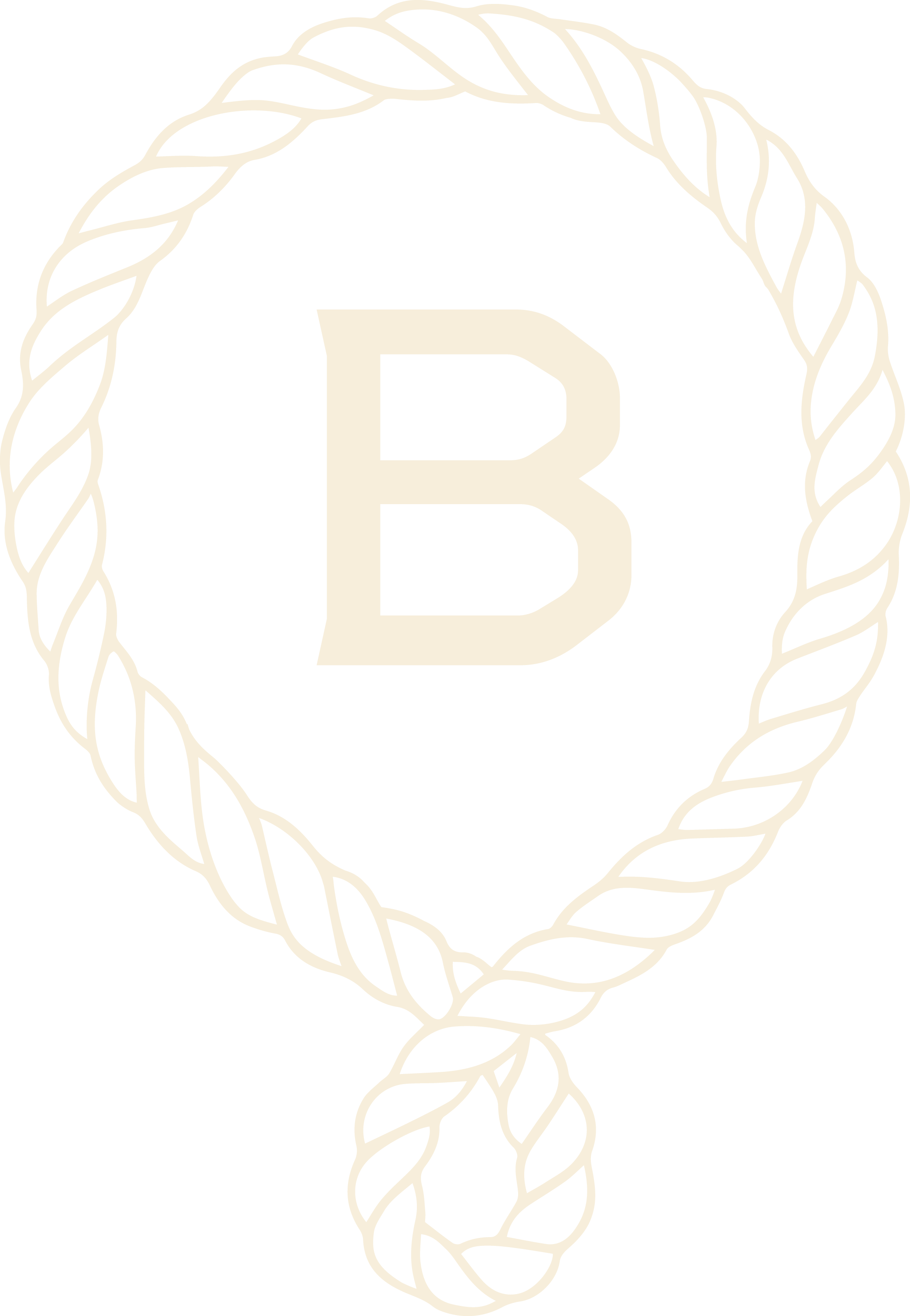 Cowboy lasso roped around the letter "B" which stands for Broomtail Kids, a mom-owned kid's boutique in Denver, Colorado.