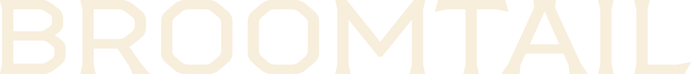 Hemp colored logo "Broomtail"
