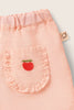 Cotton Linen Ruffle Pants (Cloud Pink)