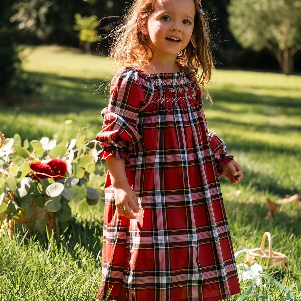 Nora Dress (Heritage Tartan)