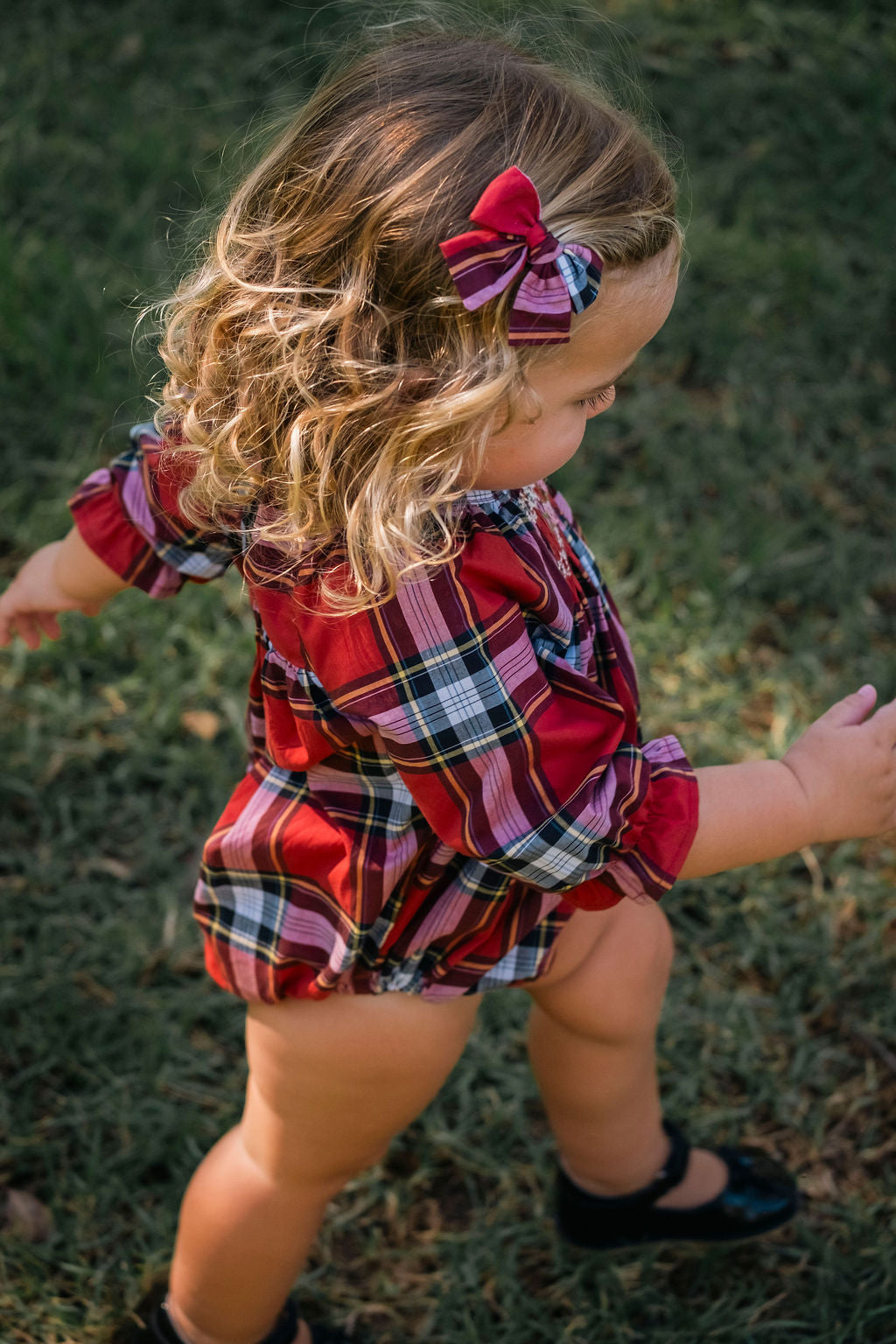 Bow Headband (Heritage Tartan)