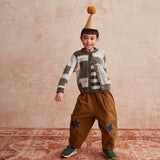 Ziggy Kids Barrel Leg Trouser Kids (Olive Star)