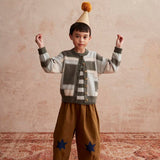 Ziggy Kids Barrel Leg Trouser Kids (Olive Star)