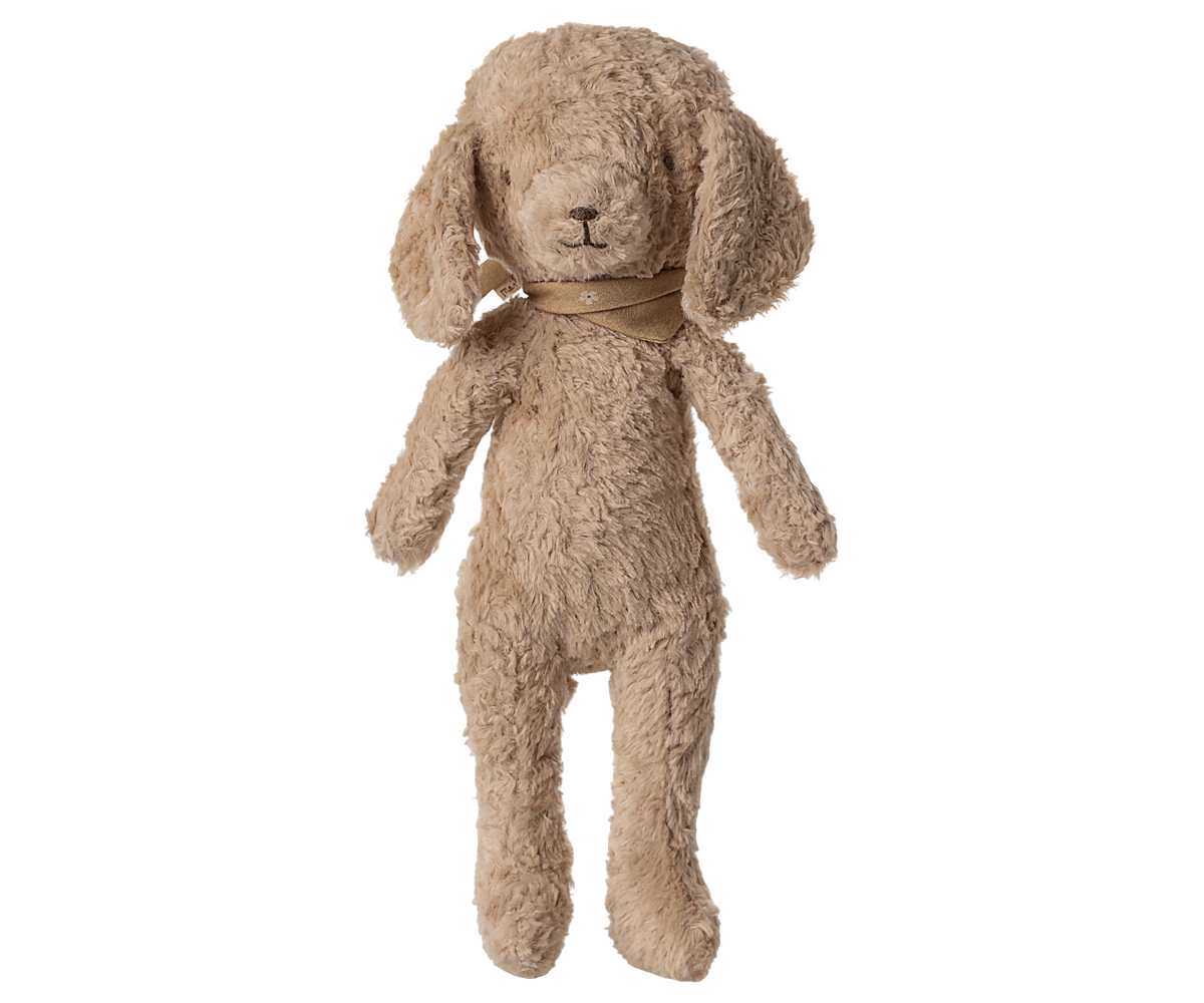 Poodle Dog, Vintage plush (Dusty Powder)