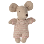 Baby Mouse in Carry Cot (Rose)