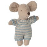 Baby Mouse in Carry Cot (Blue)