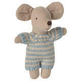Baby Mouse in Carry Cot (Blue)