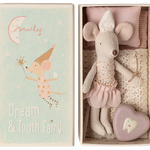 Tooth Fairy Little Sister Mouse in Matchbox