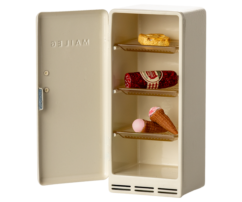 Metal Fridge, Mouse (Off white)