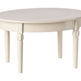 Vintage Dining Table, Mouse (Off White)