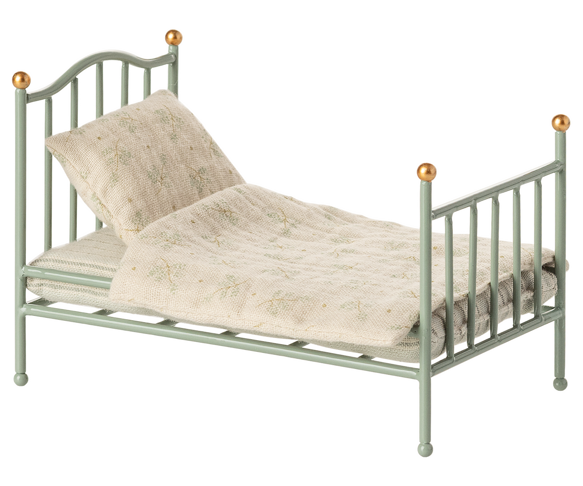 Vintage Single Bed, Mouse (Mint)