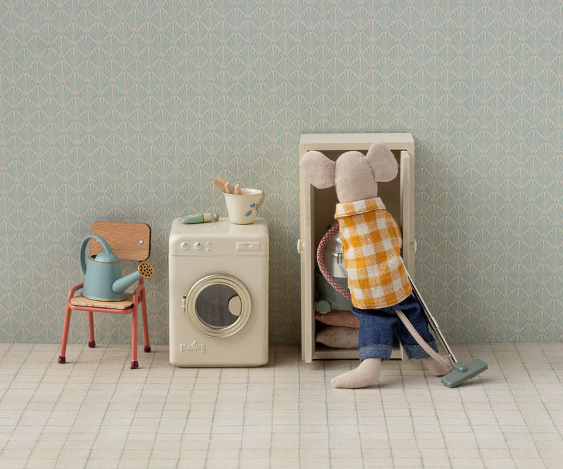 Washing Machine Mouse (Off White)
