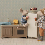 Metal Fridge, Mouse (Off white)