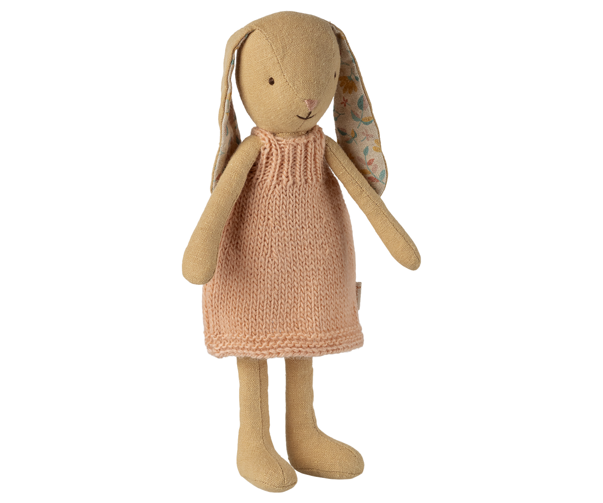 Bunny, Size 1 (Cream yellow - Knitted dress)