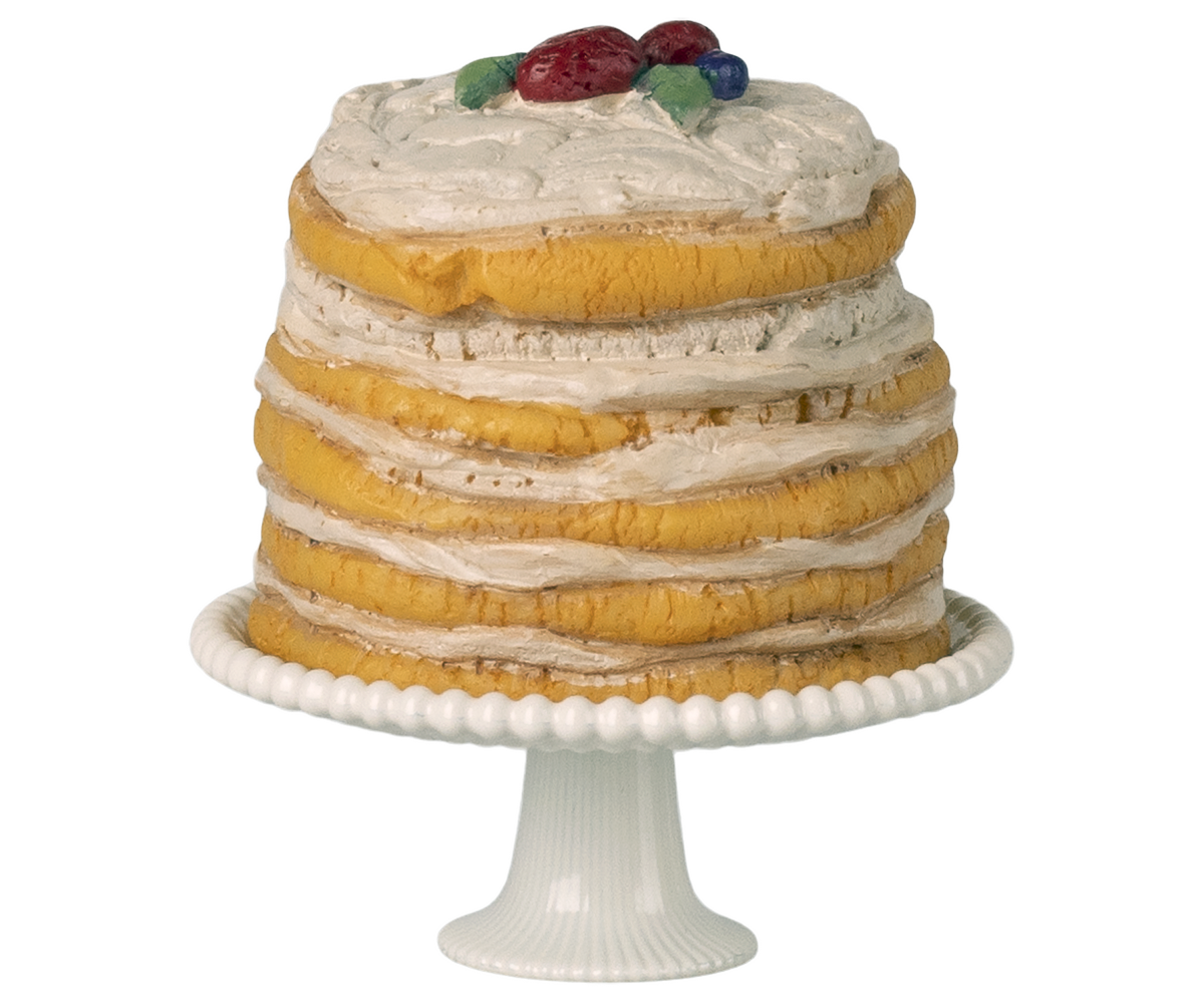 Mouse Party Cake and Cake Stand (Off White)