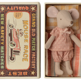 Big Sister Mouse in Matchbox (Polka Dot)