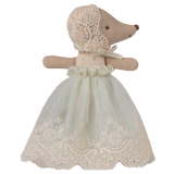 Baby Mouse in Gown (Mint)