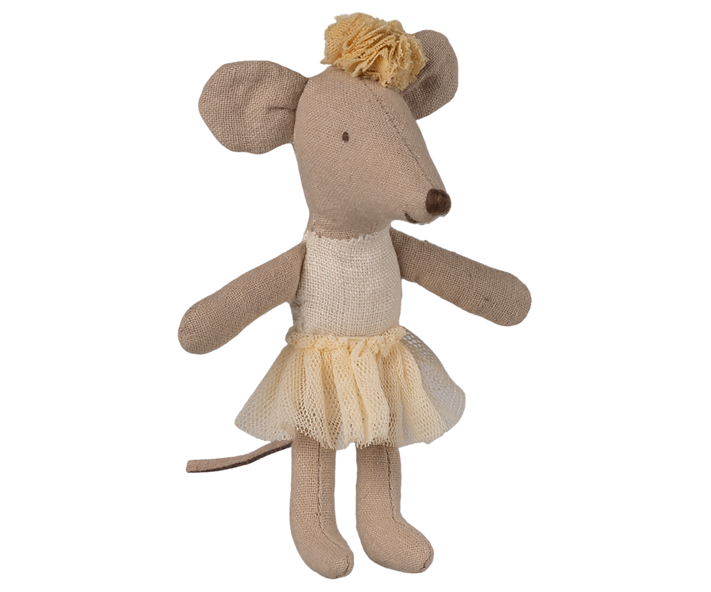 Ballerina Mouse, Little Sister (Off White)