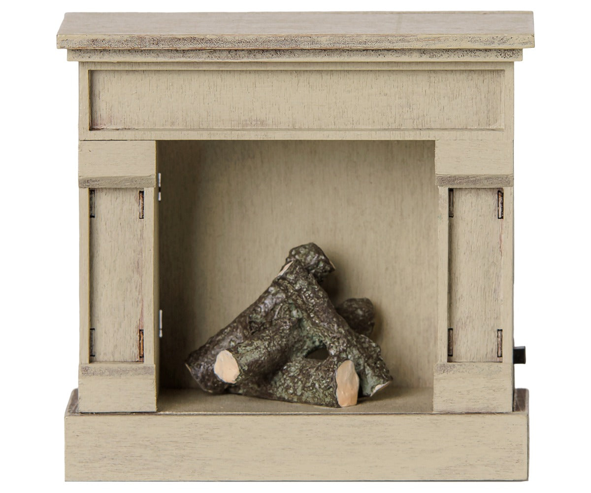 Fireplace Mouse (Off White)