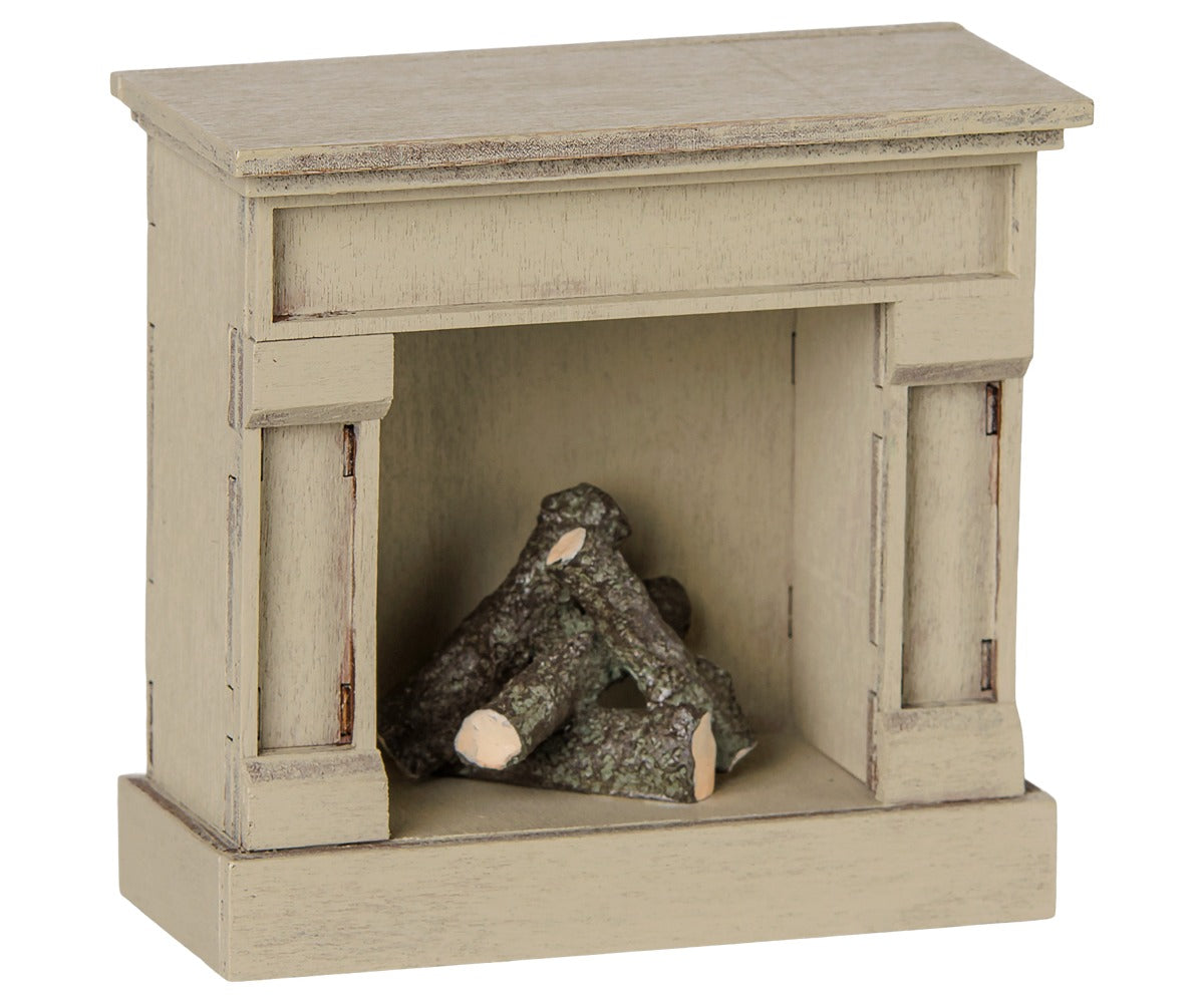 Fireplace Mouse (Off White)