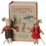 Christmas Twin Mice in Book
