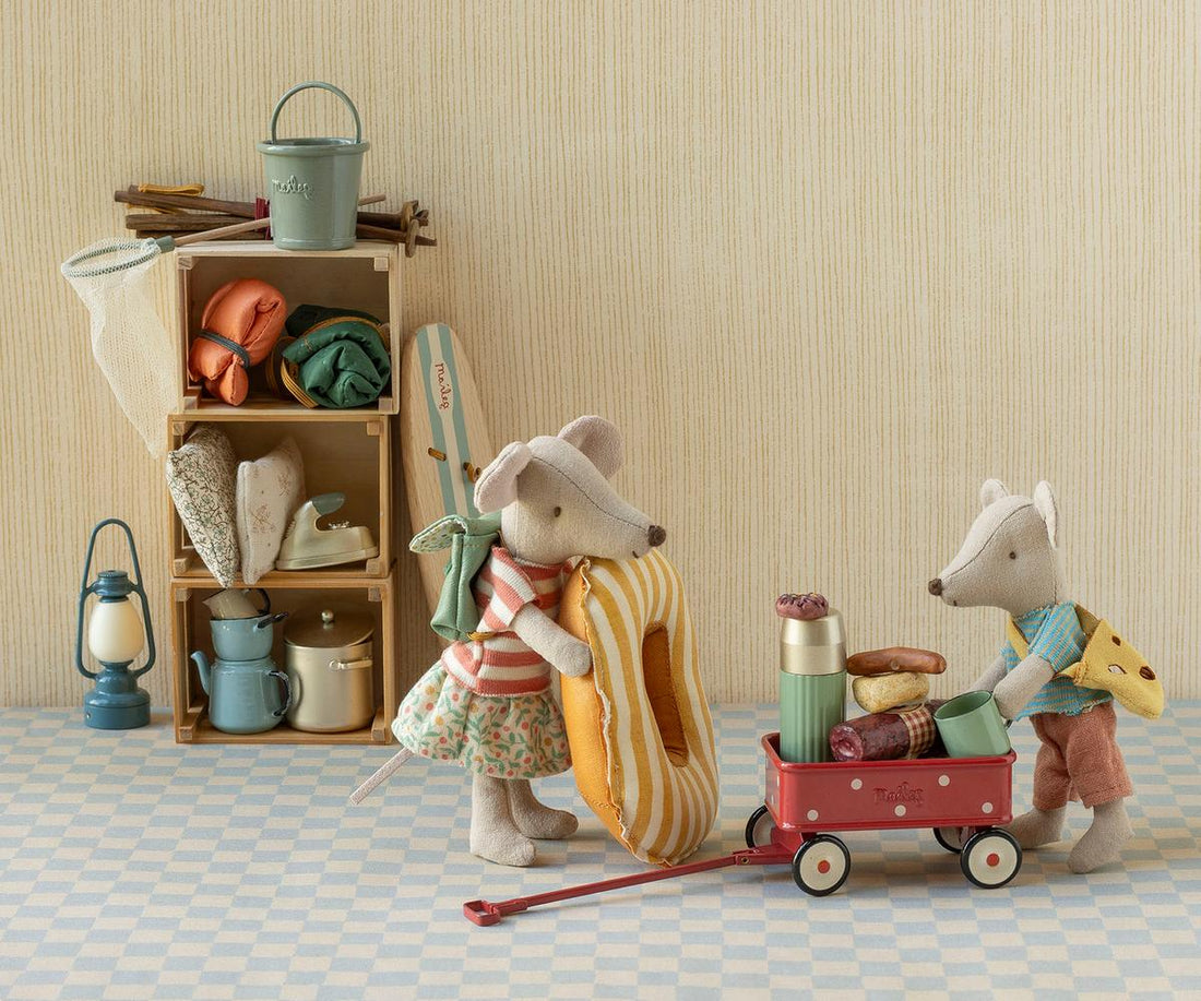 Wagon Mouse (Red)