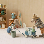 Wagon Mouse (Blue)