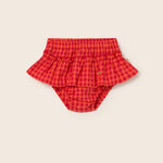 Gingham Cotton Bloomers (Tomato)