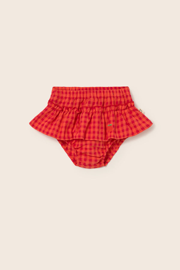 Gingham Cotton Bloomers (Tomato)