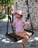 3 Piece Girls Swim Set (Lilac Blossom)