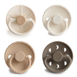 Natural Rubber Pacifier 4-Pack (Crystal Sparkle)