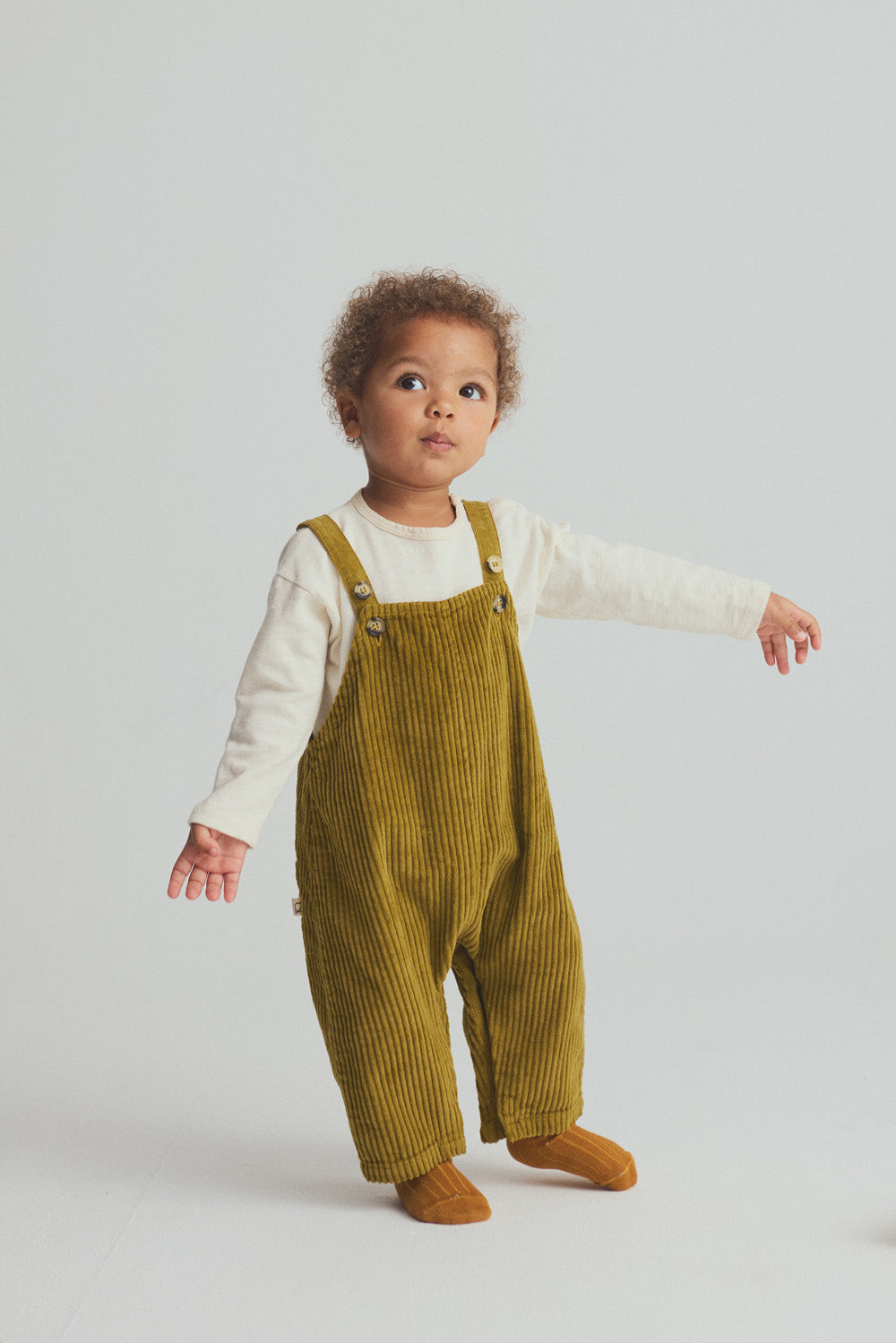 Baby Corduroy Overalls (Green)