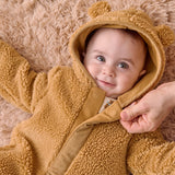 Baby Bear Pram (Brown Sherpa)